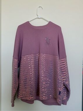 Disney 50th Anniversary Spirit Jersey Sequin Sweatshirt